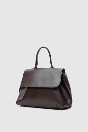 کیف پستچی قهوه ای زنانه چرم مصنوعی Shule Bags - کد 883115190