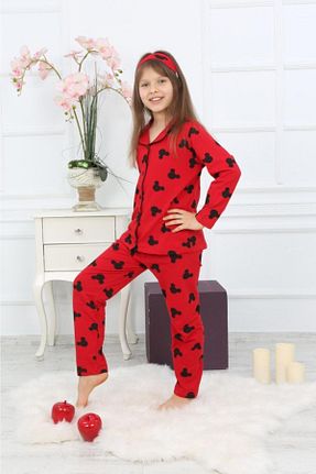 ست لباس راحتی قرمز بچه گانه طرح دار Lolliboomkids - کد 883201794