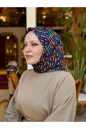 روسری بژ %100 پنبه locella - کد 883152138