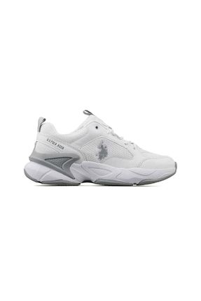 کفش اسنیکر سفید زنانه بند دار U.S. Polo Assn. - کد 904225399