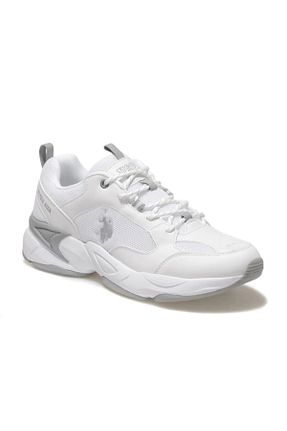 کفش اسنیکر سفید زنانه بند دار U.S. Polo Assn. - کد 905393255