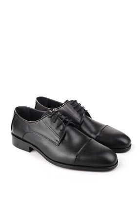 کفش کژوال مشکی مردانه پاشنه کوتاه (1 - 4 سانتی متر) oskar - کد 883220773