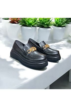 کفش کژوال مشکی زنانه چرم مصنوعی Abakka - کد 883223156