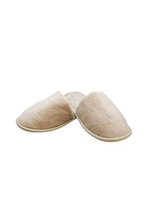 دمپائی خانگی بژ زنانه پارچه ای Ender Home - کد 649452260