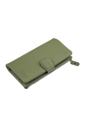 کیف پول خاکی زنانه ابعاد بزرگ Cangurione - کد 883221946