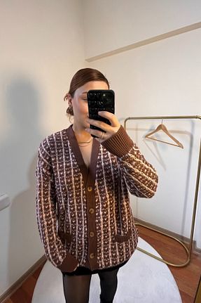 رویه رنگی زنانه بافتنی Mellona - کد 883225002