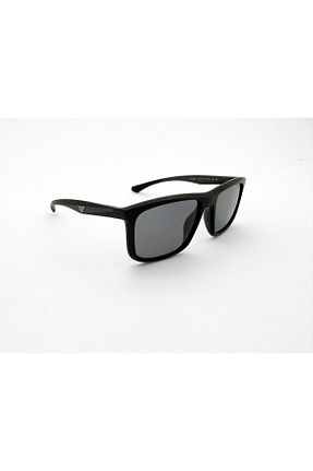 عینک آفتابی طوسی مردانه 57 Emporio Armani - کد 883226884