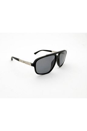عینک آفتابی طوسی مردانه 59 Emporio Armani - کد 883203184
