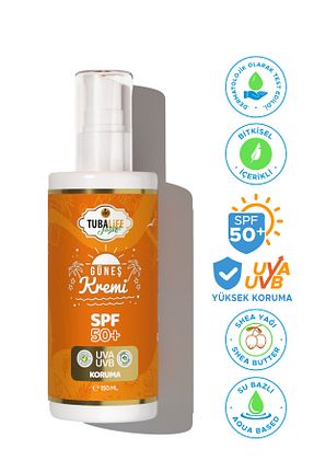 کرم ضد آفتاب بدن SPF 50 + TUBALİFE - کد 335630420