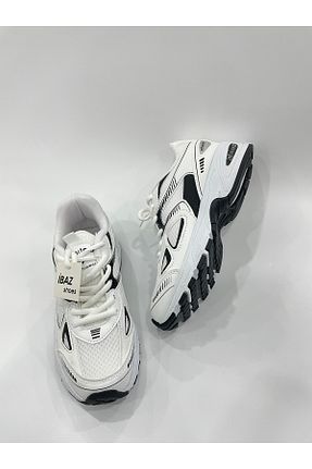 کفش اسنیکر سفید زنانه بند دار AyakkabıZ - کد 883238307