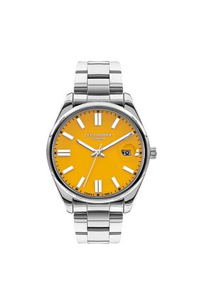 ساعت مچی زرد مردانه 41-45 میلی متر Lee Cooper - کد 645041080