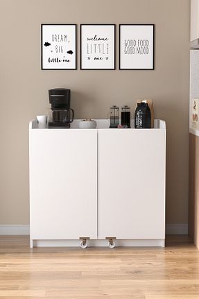 کابینت چند منظوره سفید Suntalam Bofigo - کد 871450252
