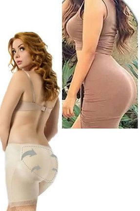 شلوارک و برمودا بژ زنانه فاق بلند SAUNA SUIT - کد 883210188