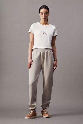 شلوار کرمگن طوسی زنانه رگولار Calvin Klein - کد 883244172