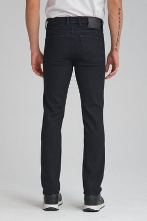 شلوار جین سرمه ای مردانه رگولار muzzo jeans - کد 874392145
