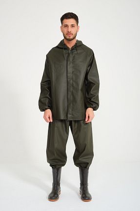 بادگیر و بارانی اسپرت خاکی مردانه نایلون T Rain - کد 883276931
