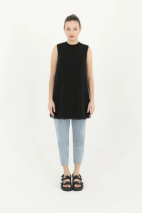 تونیک مشکی زنانه بافتنی Puane - کد 883301727