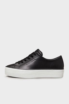 کفش اسنیکر مشکی زنانه بند دار Calvin Klein - کد 926259017
