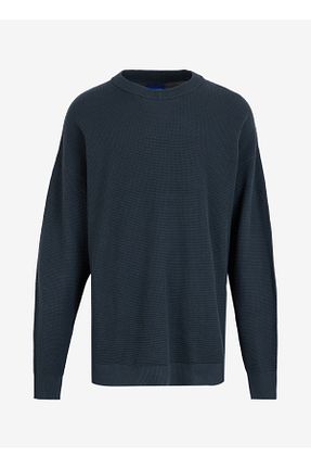 پلیور طوسی مردانه ساده Jack & Jones - کد 883380060