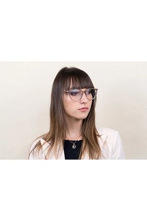 عینک محافظ نور آبی سرمه ای زنانه پلاستیک Armani Exchange - کد 810641831