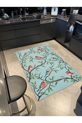 فرش رنگی قابل شستشو Rugs Modern Halı - کد 828770584