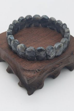دستبند جواهر مشکی زنانه سنگ طبیعی TAUS STONE - کد 883442365