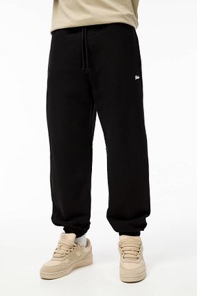 شلوار مشکی مردانه پنبه ای Pull & Bear - کد 850036151