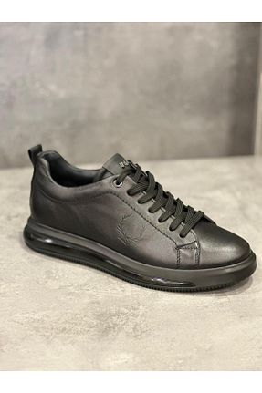 کفش کژوال مشکی مردانه چرم خالص MARCOMEN - کد 883455723