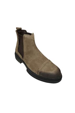 بوت / نیم بوت بژ مردانه پارچه ای Bulldozer - کد 883481163