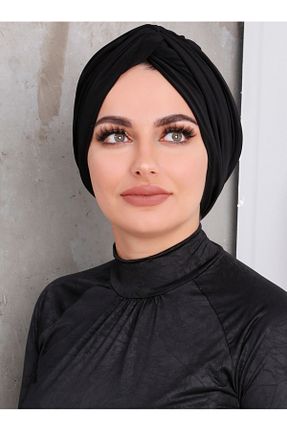 کلاه شنای حجاب مشکی زنانه Differenza - کد 883513471