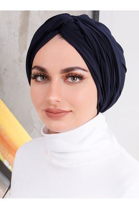 کلاه شنای حجاب سرمه ای زنانه Differenza - کد 883532664