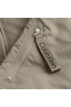 کاپشن طوسی مردانه پارچه Calvin Klein - کد 883503023