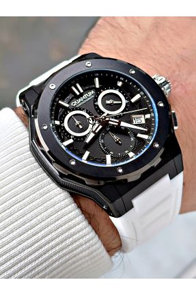 ساعت مچی سفید مردانه 41-45 میلی متر Quantum - کد 792158555