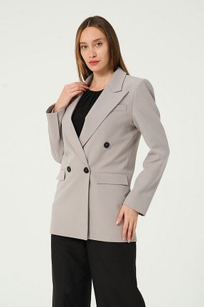 کت طوسی زنانه رگولار Bolivente - کد 802530172