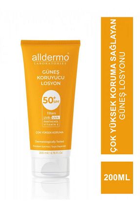 کرم ضد آفتاب بدن SPF 50 + Alldermo - کد 37124006