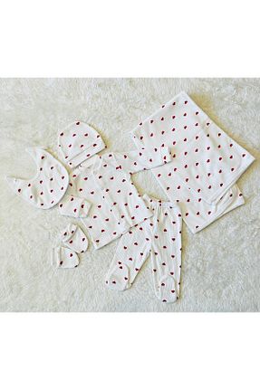 بعد از زایمان سفید بچه گانه پنبه ای anne dokunuşu gibi KUZUM BEBE - کد 883545534