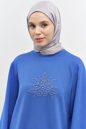 شال طوسی زنانه ویسکون Tuğba - کد 883551674