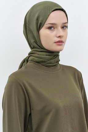 شال سبز زنانه ویسکون Tuğba - کد 883555036