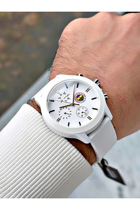 ساعت مچی سفید مردانه 41-45 میلی متر Quantum - کد 854875403