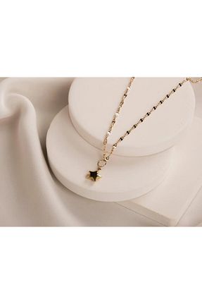گردنبند طلا زرد زنانه 14 عیار Safir Kuyumculuk - کد 883583994