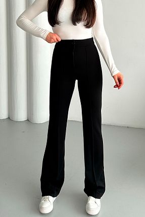 شلوار مشکی زنانه لیکرا MODAGEN - کد 875498459