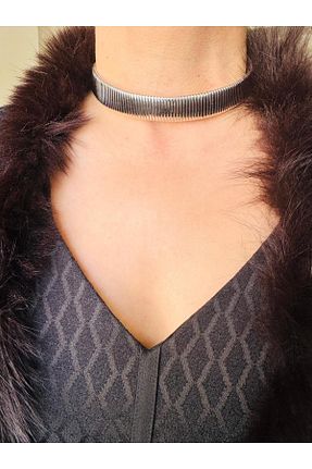 گردنبند جواهر متالیک زنانه فلزی DEVİ fashion - کد 882973504