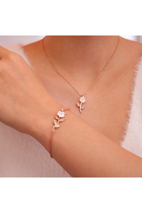 ست نقره رنگی زنانه زیرکن Siset Gümüş - کد 883597788
