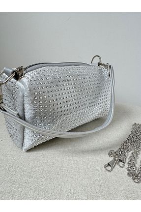 کیف دستی طوسی ÇANTA - کد 883733699
