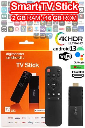 مدیا پلیر مشکی 4K DigiMonster - کد 883715400