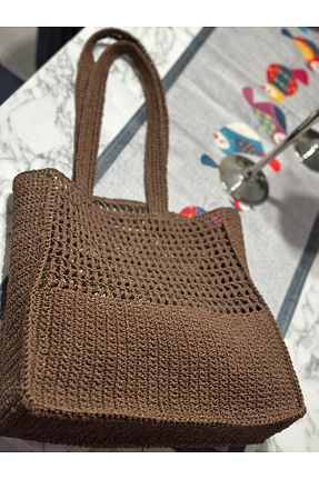 کیف دوشی قهوه ای زنانه shop - کد 883736416