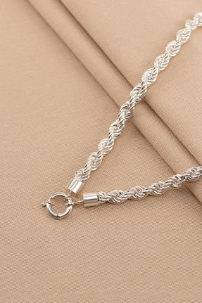 گردنبند نقره طوسی زنانه 925 عیار Vicenza Jewelery - کد 883746665