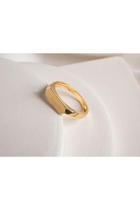 انگشتر طلا زرد زنانه 14 عیار Safir Kuyumculuk - کد 883821023