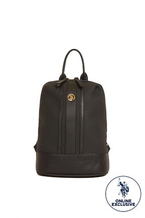 کوله پشتی مشکی زنانه سایز متوسط U.S. Polo Assn. - کد 49283572
