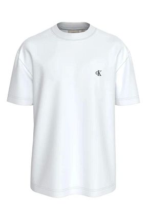 تیشرت سفید مردانه رگولار Calvin Klein - کد 883842590